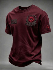 Men's Remembrance Day Lest We Forget Short Sleeves T-shirt