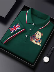 Men's Vintage England Flag Casual Shirt
