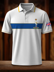 Men's Royal Corps Of Signals UK Falg Print Casual Top