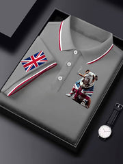 Men's Vintage England Flag Casual Shirt