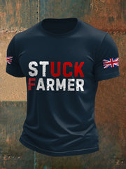 Men's UK Flag Printed T-shirt