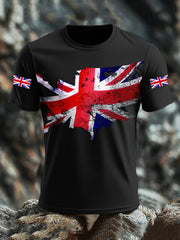 Men's UK Flag Printed T-shirt
