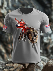 Men's UK Flag Printed T-shirt