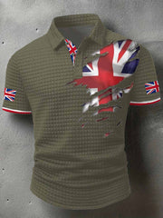 Men's British short sleeve shirt