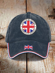 Unisex UK Flag United We Stand Printed Hat