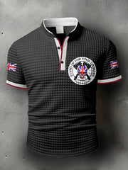 Men's UK Flag United We Stand Printed Casual Tops