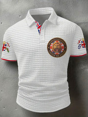 Men's UK Flag United We Stand Printed Casual Tops