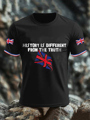 Men's History Is Different From The Truth Short Sleeves T-shirt