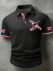 Men's Union Jack Fighter Short Sleeve Shirt