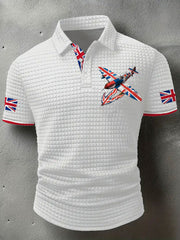Men's Union Jack Fighter Short Sleeve Shirt