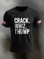 Men's Crack Whiz Thump Veteran Printed T-shirt