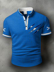 Men's Scotland Flag Proud The Brave Printed Casual Tops