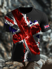 Men's UK Flag Printed T-shirt