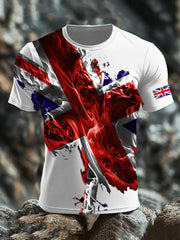 Men's UK Flag Printed T-shirt