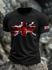 Men's UK Flag Printed T-shirt
