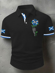 Men's Scottish Flag Short Sleeve Top