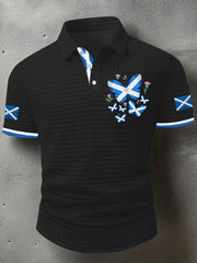 Men's Scottish Flag Short Sleeve Top
