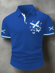 Men's Scottish Flag Short Sleeve Top