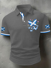 Men's Scottish Flag Short Sleeve Top