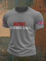 Men's Deport Grooming Gang Printed T-shirt