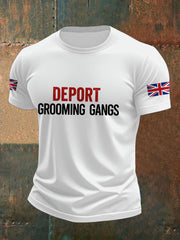 Men's Deport Grooming Gang Printed T-shirt