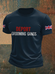 Men's Deport Grooming Gang Printed T-shirt