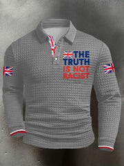 Men's The Truth Is Not Racist UK Long Sleeves Shirt