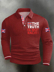 Men's The Truth Is Not Racist UK Long Sleeves Shirt