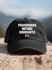 Unisex UK Flag Immigration Printed Hat