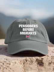 Unisex UK Flag Immigration Printed Hat