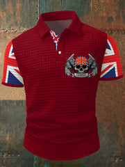 Nen's UK Flag Printed Casual Tops