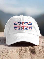 Unisex UK Flag Printed Hat