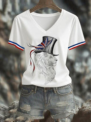 Women's Union Jack Lion Short Sleeve T-Shirt