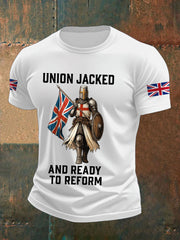 Men's UK Flag Reform Printed T-shirt