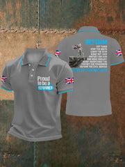 Men's UK Flag Reform Printed Casual Tops