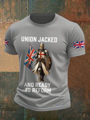 Men's UK Flag Reform Printed T-shirt