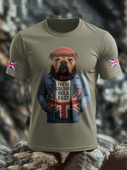 Men's UK Flag Printed T-shirt