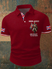 Men's UK Flag Ready To Reform Printed Casual Tops