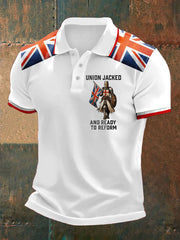 Men's UK Flag Ready To Reform Printed Casual Tops