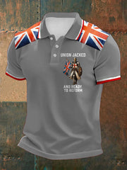 Men's UK Flag Ready To Reform Printed Casual Tops