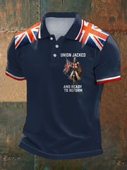 Men's UK Flag Ready To Reform Printed Casual Tops