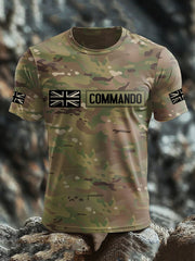 Men's British Veteran short sleeves t-shirt