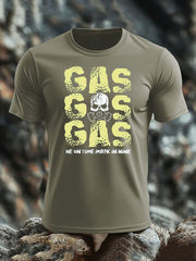 Men's Veteran imitation cotton short-sleeved T-shirt