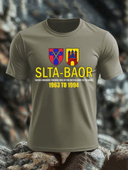 Men's British Veteran imitation cotton short-sleeved T-shirt