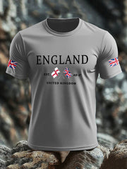 Men's UK Flag Printed T-shirt