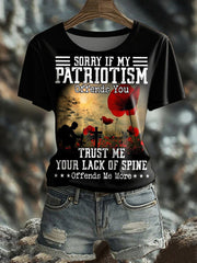 Women's British Veteran short-sleeved T-shirt