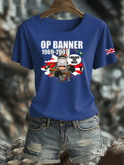 Women's British Veteran Iron On Short Sleeve T-Shirt