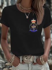 Women's British Veteran Iron On Short Sleeve T-Shirt