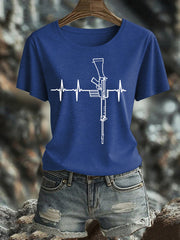 Women's British Veteran Iron On Short Sleeve T-Shirt