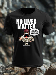 Men's British Veteran imitation cotton short-sleeved T-shirt